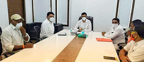 Meeting of Revenue Minister Balasaheb Thorat on KK Range issue in Nagar district