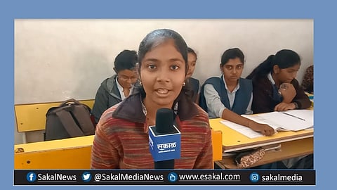 Nandini draws realistic pictures