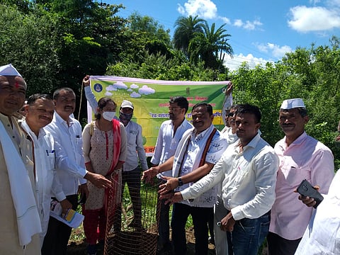 The hall of Shri Datta Krupa Patsanstha is now called Gulabrao Shelke Hall