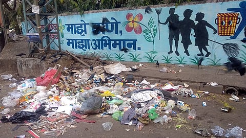 ठाण्यात स्वच्छ सर्व्हेक्षण मोहिमेची ऐशी तैशी   