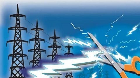 Due load shedding lights in premises of tehsildar office went out Inconvenience in government office satara