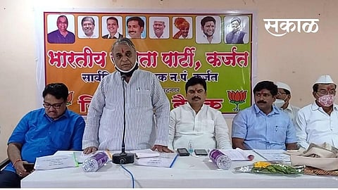 Sunil Karjatkar has said that he will win the Nagar Panchayat elections through development works and liaison with local office bearers.jpg