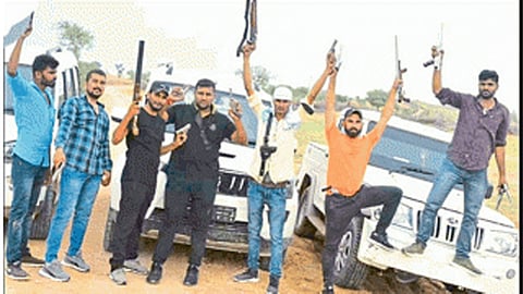 The zero zero seven gang started trying to establish their empire in Karnataka