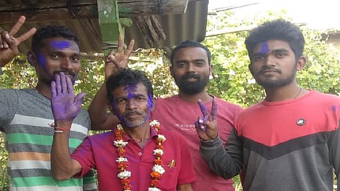 Candidate won gram panchayat election after 3 days 