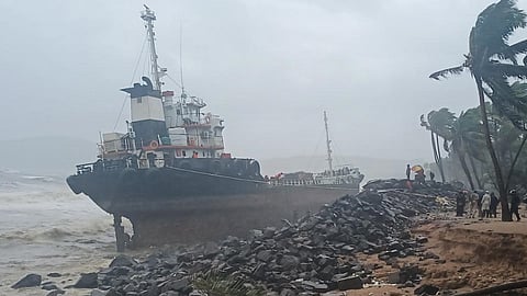 after one and half month the boat released from mirya port in ratnagiri