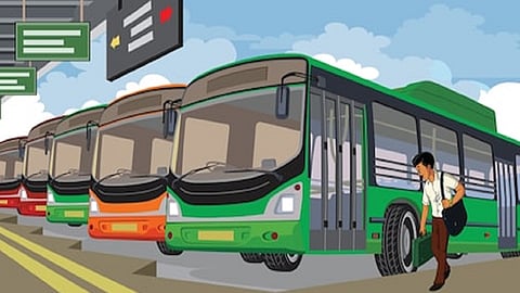 with the new app chalo app used by a parivahan mandal for travellers in belgaum