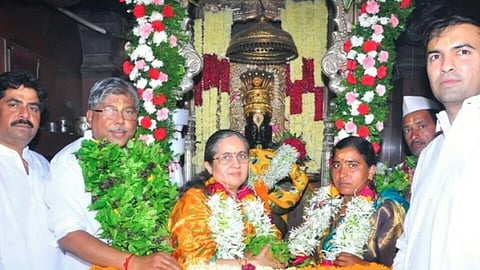 Bjp leader chandrakant patil statement after official pooja at pandharpur vitthal temple