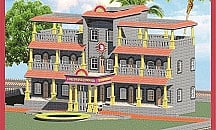 Sai Shatabdi Dharamshala on Sarala Island