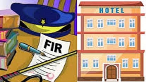Police crackdown in the district Violation of corona rules Crimes against 33 hoteliers hotel