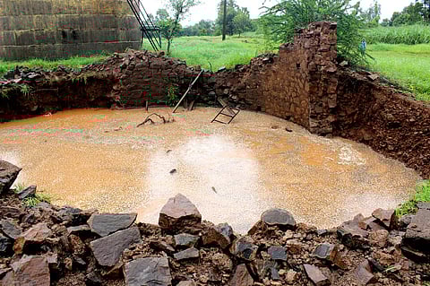 The incessant rain caused the Jackwell of Surupali to collapse