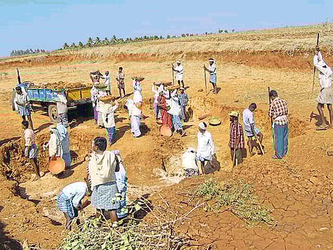 Belgaum workers have no drinking water