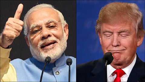 Narendra Modi - Donald Trump