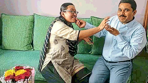 Despite brain haemorrhage he became Deputy Tahsildar kolhapur