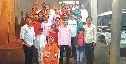 Six brothers & 36 member's family staying together