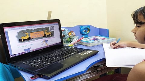 teacher learn to students offline education with the help of video editing and youtube channel in ratnagiri