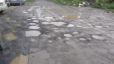 potholes