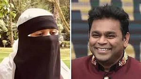 rahman responds to daughter wearing a burqa