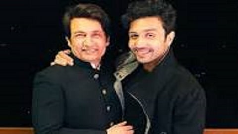 shekhar suman with son