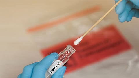 Taking another swab of Corona victims stopped in Belgaum