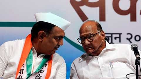 ncp leader sharad pawar and jayant patil