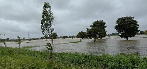  two thousand farms under water at  Ballari Nala belgum