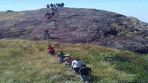 Efforts of All Maharashtra Mountaineering Federation for the awakening of local villagers about corona