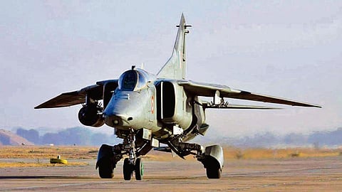  Indian Air Force retires MiG 27 today at Air Force Station Jodhpur