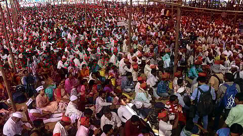 Kisan Long March at Mumbai