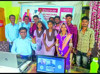 अतिदुर्गम भागातील काल्लेखेतपाडा शाळेची जागतिक शाळांमध्ये निवड 