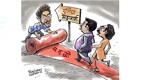 युतीचा महामार्ग? (ढिंग टांग!)