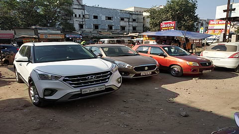  narayangaon, Pune, traffic ,Pune Nashik  Highway
