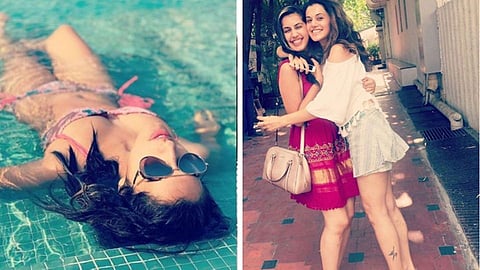 taapsi pannu's beatiful sister shagun