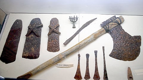 RTM nagpur university archaeology department organized exhibition of historical archaeology