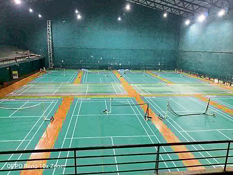 international standard badminton hall