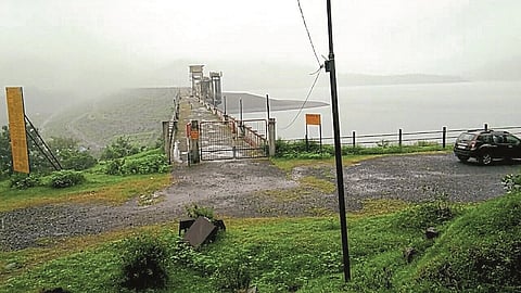 Torrential rains in Chandoli dam area; 1049 mm of rain till today