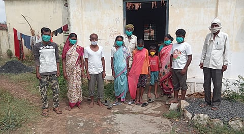 Threes families demanding houses