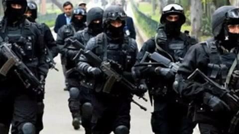 36 brigades of police for polling along with Reserve Commando Force Rapid Action Force