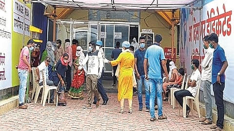 Beds available only for 25 percent of patients?; 75% are send to home