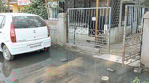 तळेगावात गटाराचे पाणी सोसायटीत;यशवंतनगरमधील सांडपाण्याचा प्रश्न गंभीर