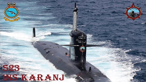 पाण्याखालून होणार घातक 'वार', सायलंट किलर  'INS करंज' नौदलात दाखल