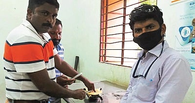 Life given to the injured turtle at shirala