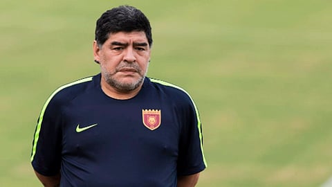  Maradona  writes about brazil