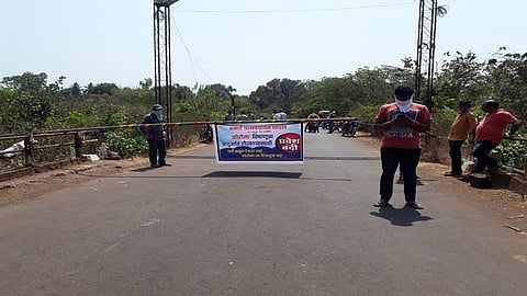 Panchal village became Quarantine by itself kokan marathi news