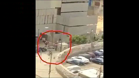 pakistan stock exchange attack karachi terror attack live video viral