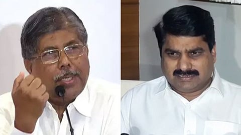 answered from satej patil to chandrakant dada patil statement for yesterday in kolhapur