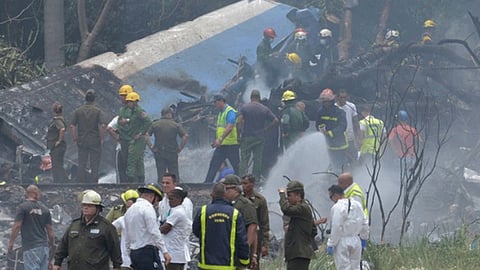 plane crash in cuba