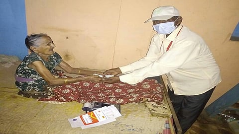 Pension fund outreach services due to lockdown in mandangad kokan marathi news