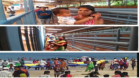 ganpatipule temple open today for devotees on ganpatipule in ratnagiri