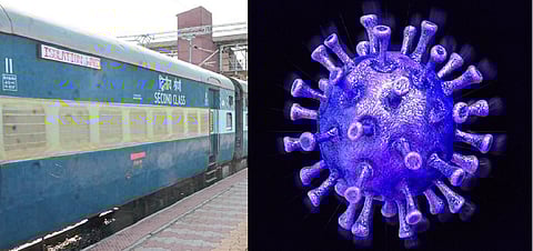  42 employees of the railway between Kolhapur and Shinoli stations were affected by the corona