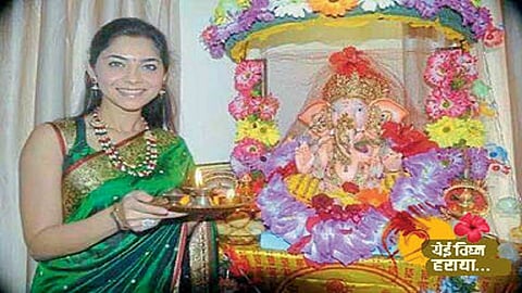सेलिब्रेटी बाप्पा! नियमांच्या चौकटीत चौकटीत राहूनच गणेशोत्सवाचा साजरा करणार - सोनाली कुलकर्णी